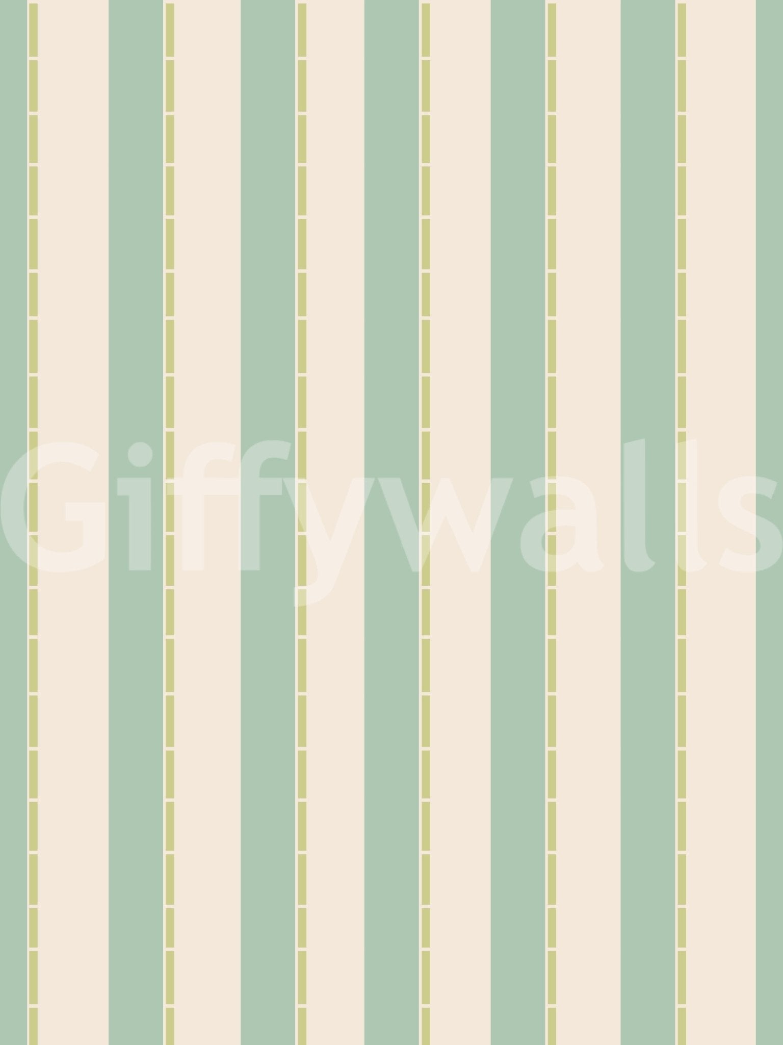 High quality Mint Vertical Stripes Wallpaper for a fresh look.