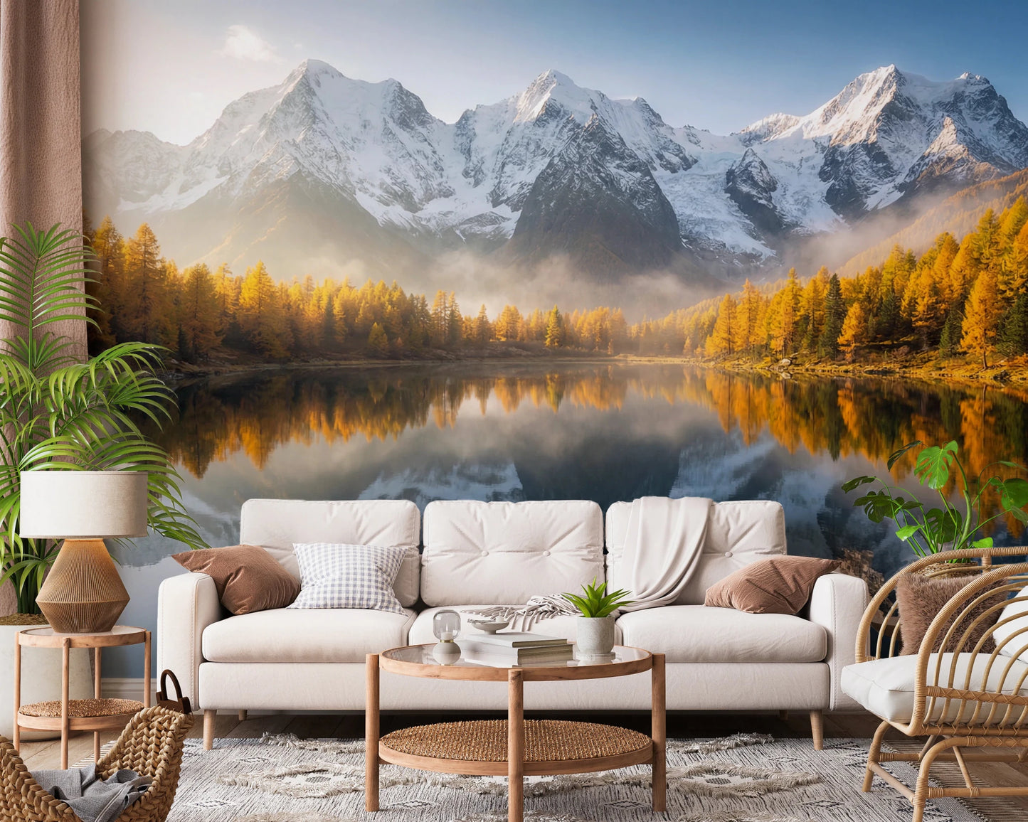Mirror Mountain Vista Wall Mural