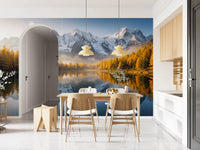Mirror Mountain Vista Wall Mural
