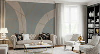 A classic abstract design wallpaper for walls.