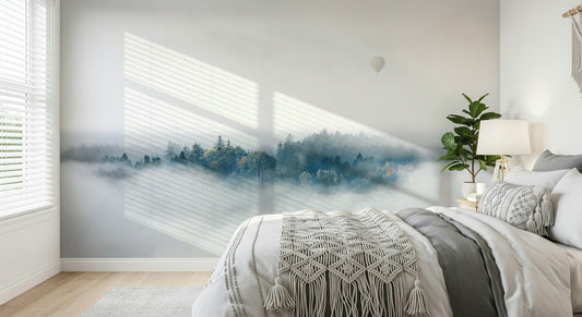 Papier peint panoramique Au-dessus de la brume -2174342