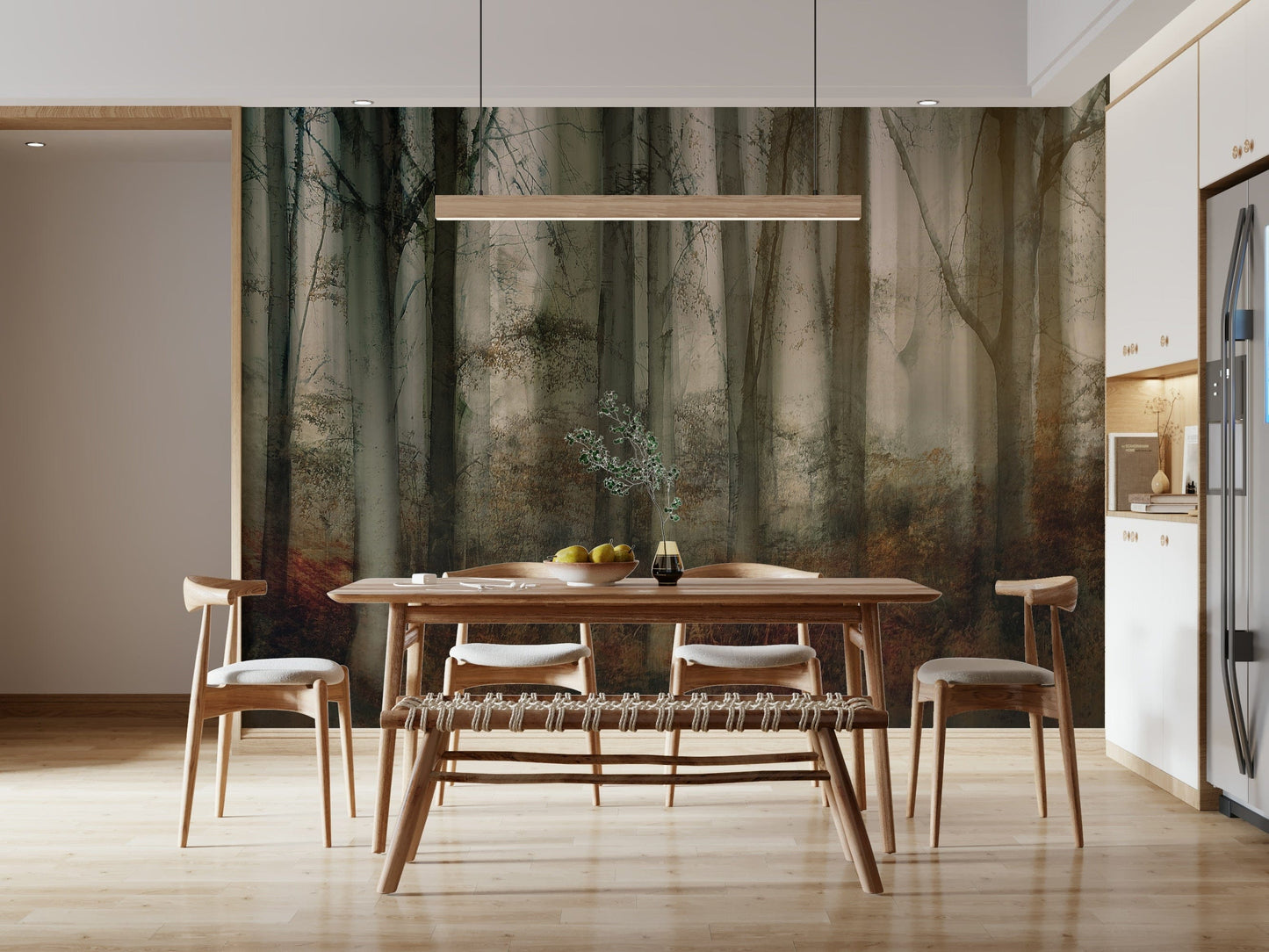 Enchanted Forest Haze Wall Mural -2109985