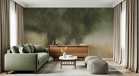 An artistic nature inspired mural for home decor.