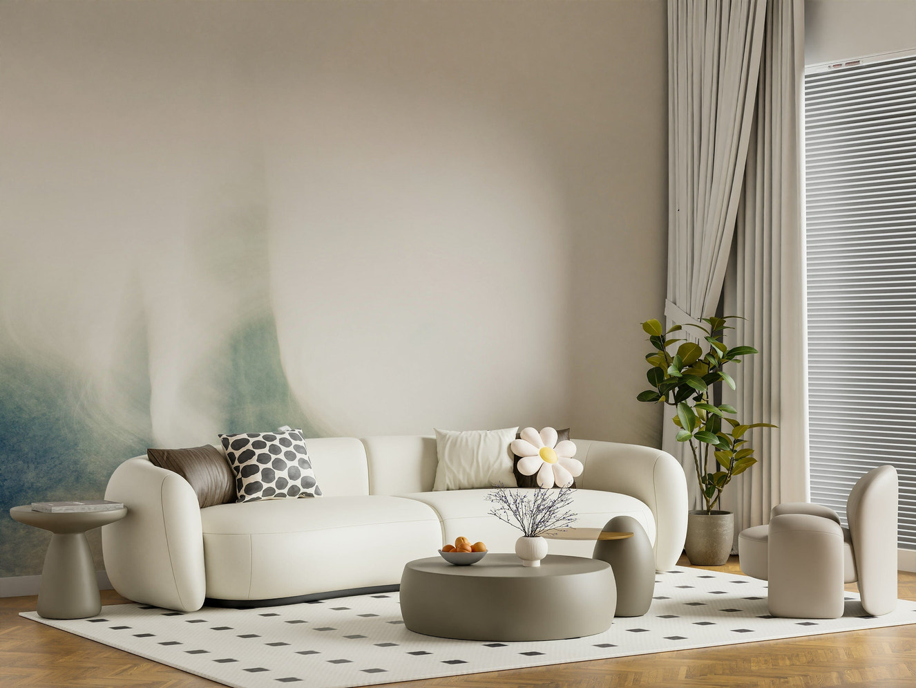 Silent Haze Wall Mural -2679773