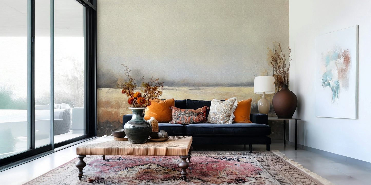 Golden Marsh Serenity Wall Mural -2816794