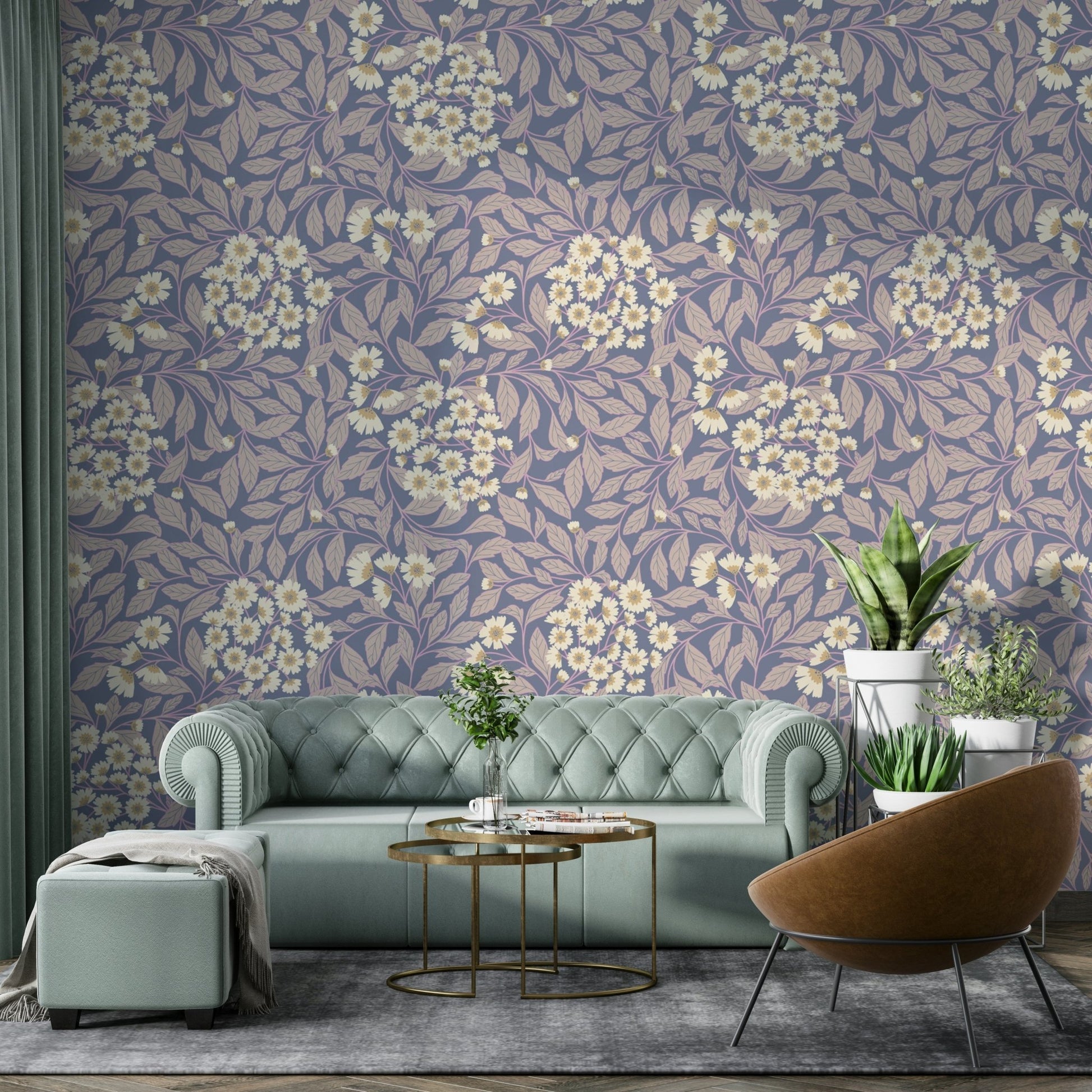 A thick layer of fog or mist fills the air.

