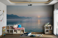 The art style is soft and painterly, with smooth color transitions.
