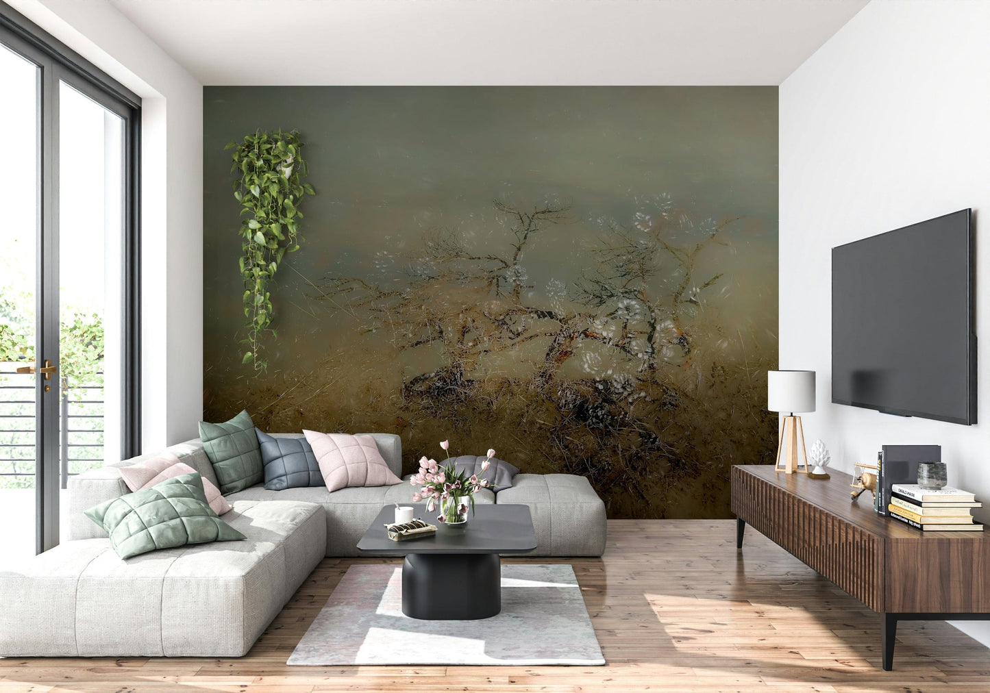 Misty Reflections Wall Mural -1737279