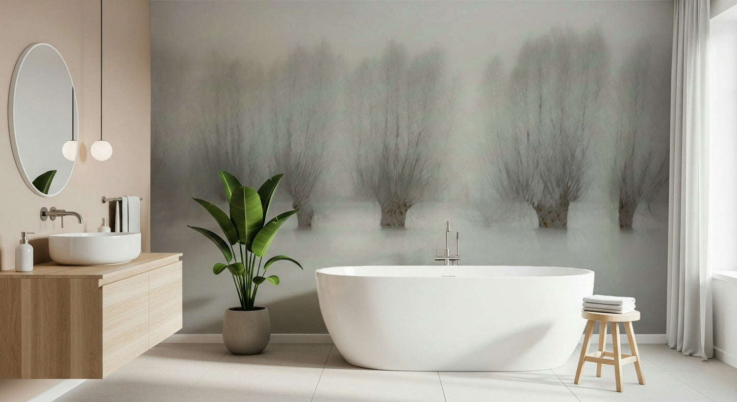 Misty Grove Serenity Wall Mural -1471005