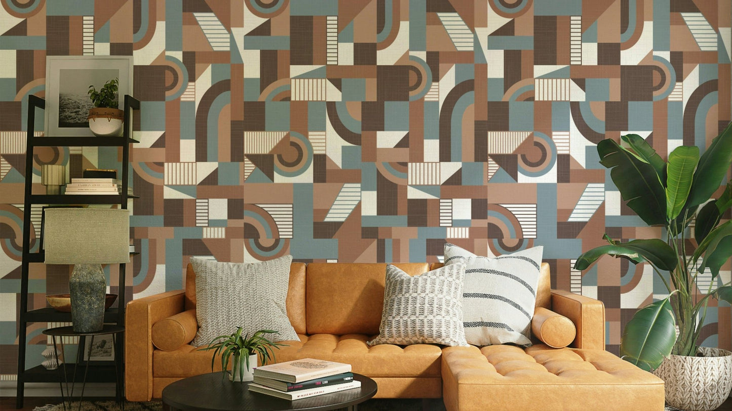 The colors are a warm, uniform mocha brown.

