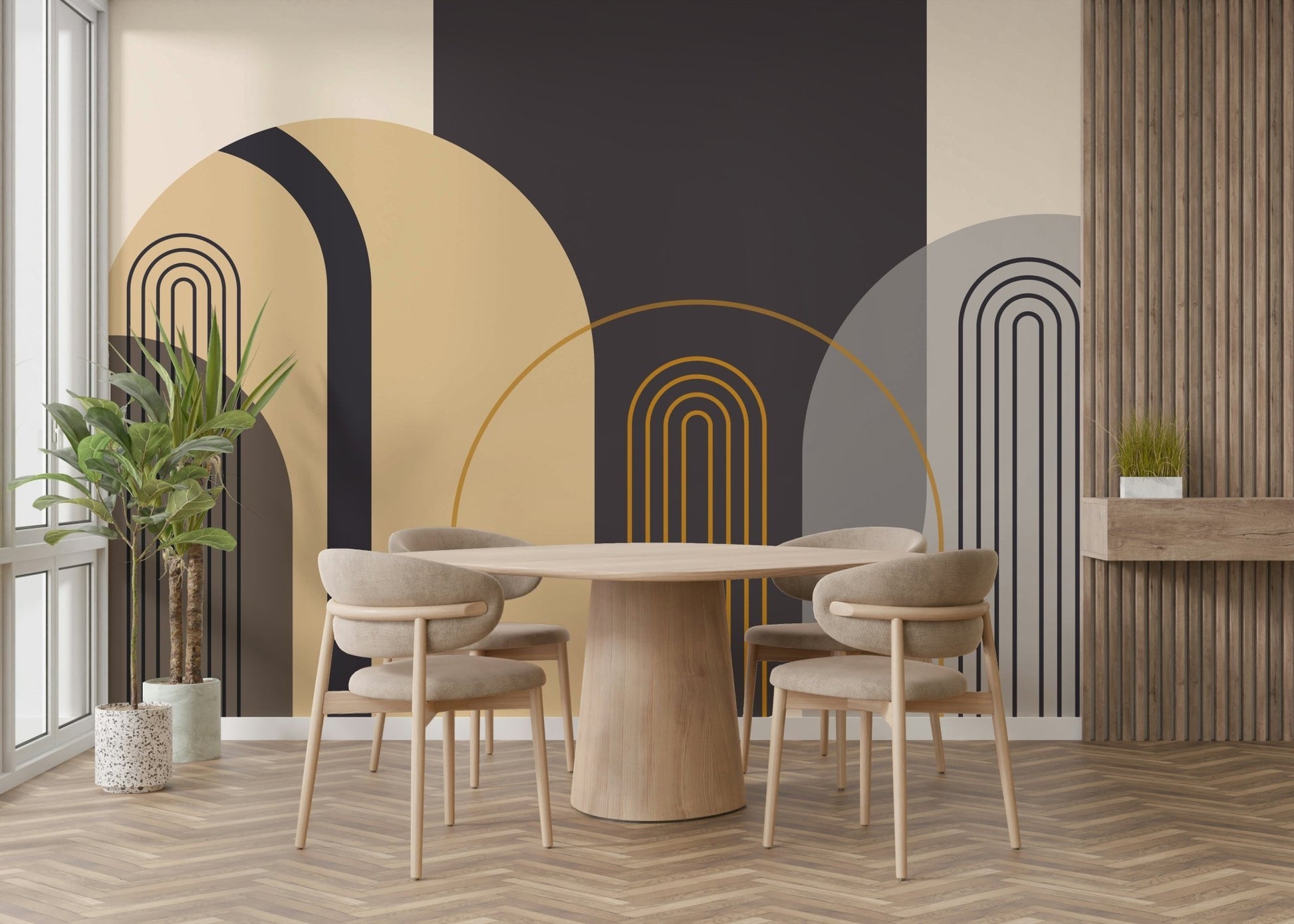 The image has a soft, painted look.

