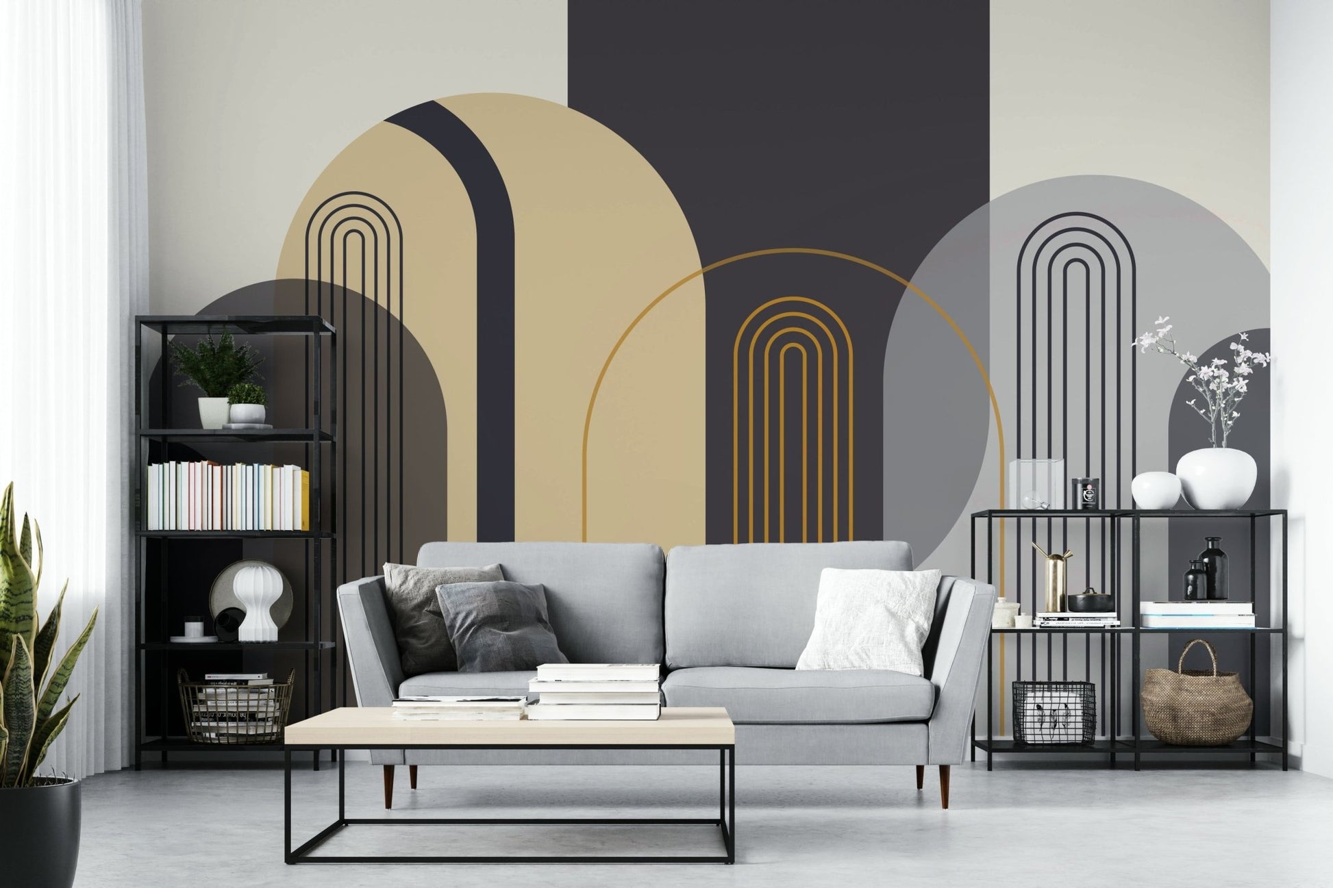 The composition is abstract and flowing.

