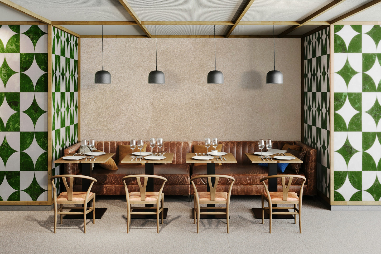 モダンなミニマリストのベージュの壁紙