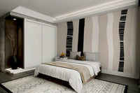 A beautiful modern birch tree wallpaper mural.


