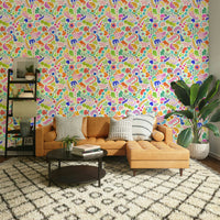 Contemporary bold abstract wallpaper design for walls

