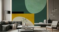 A classic abstract design wallpaper for walls.