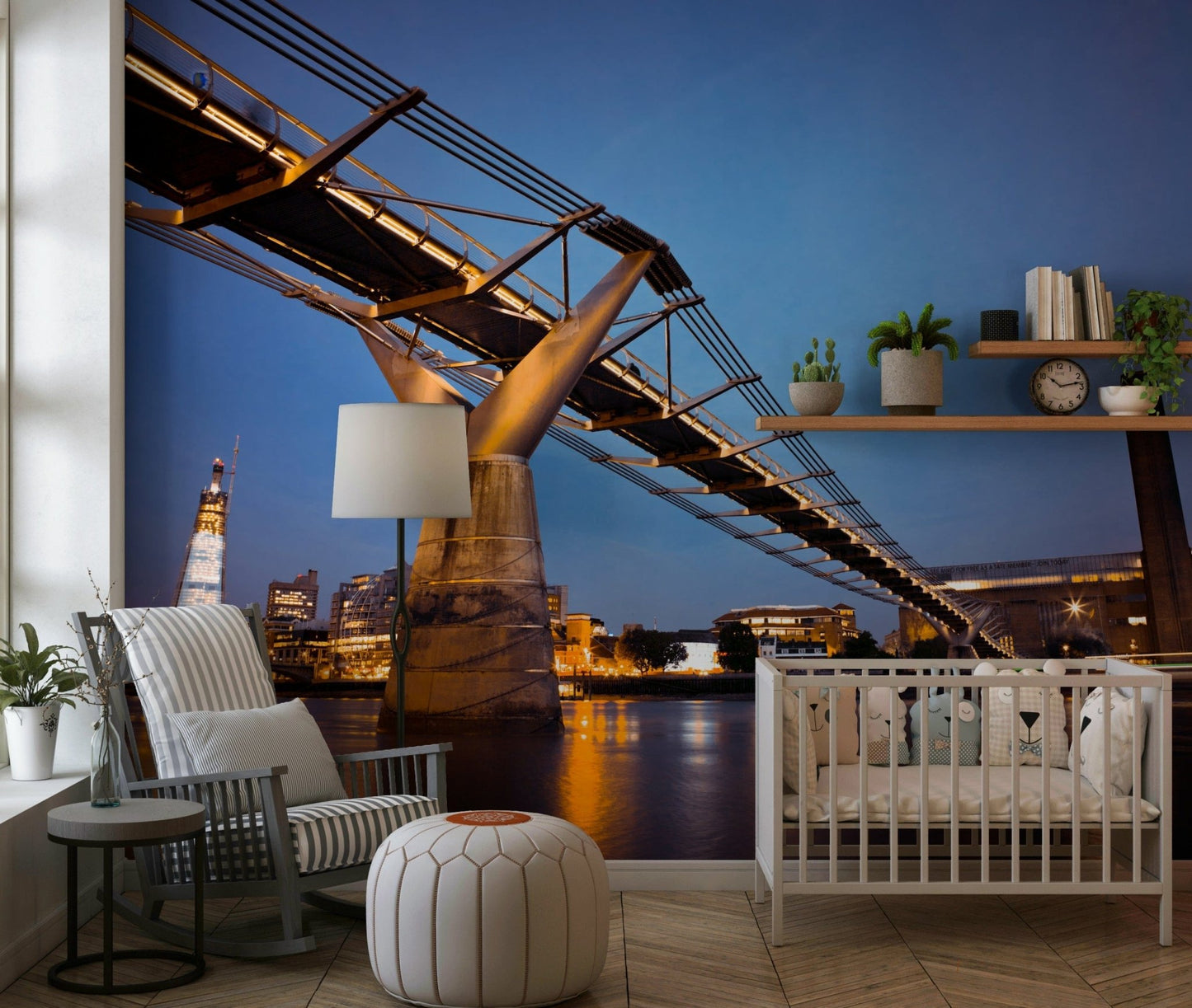 Modern Meets Classic Wall Mural