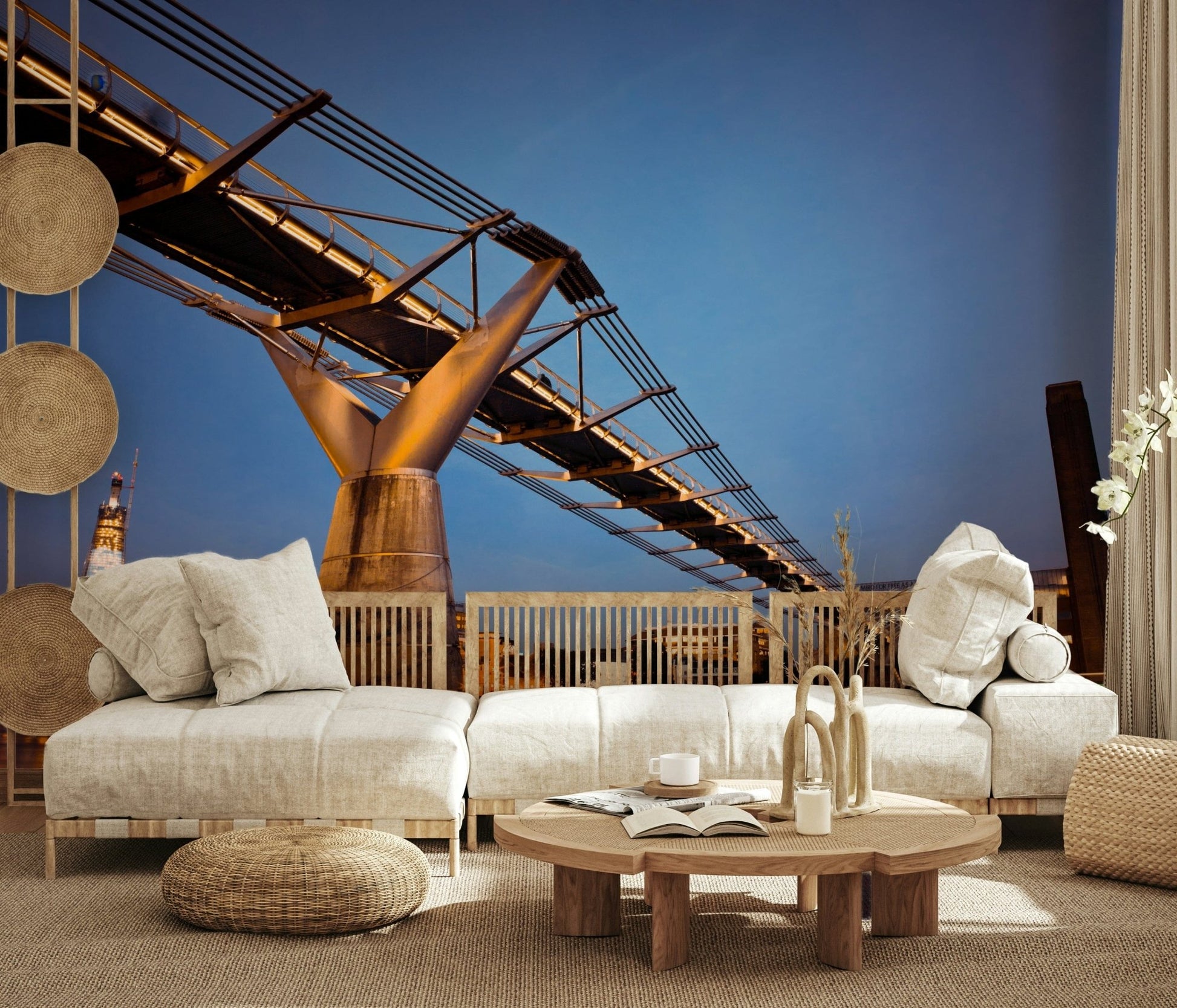 Modern Meets Classic Wall Mural