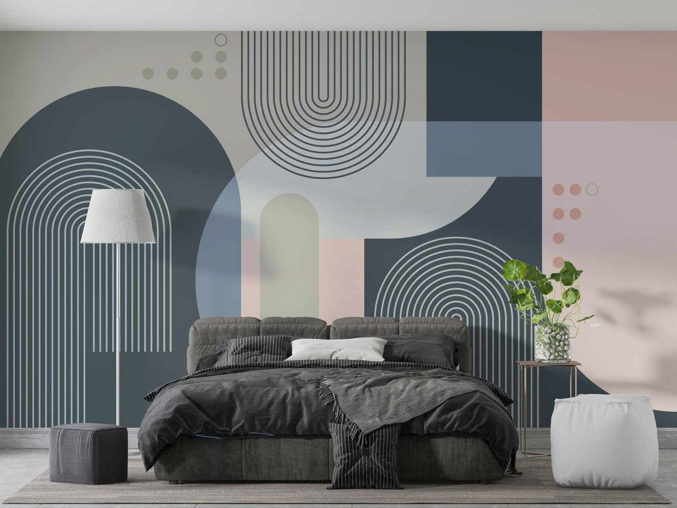 The design gives a feeling of quiet, natural beauty.

