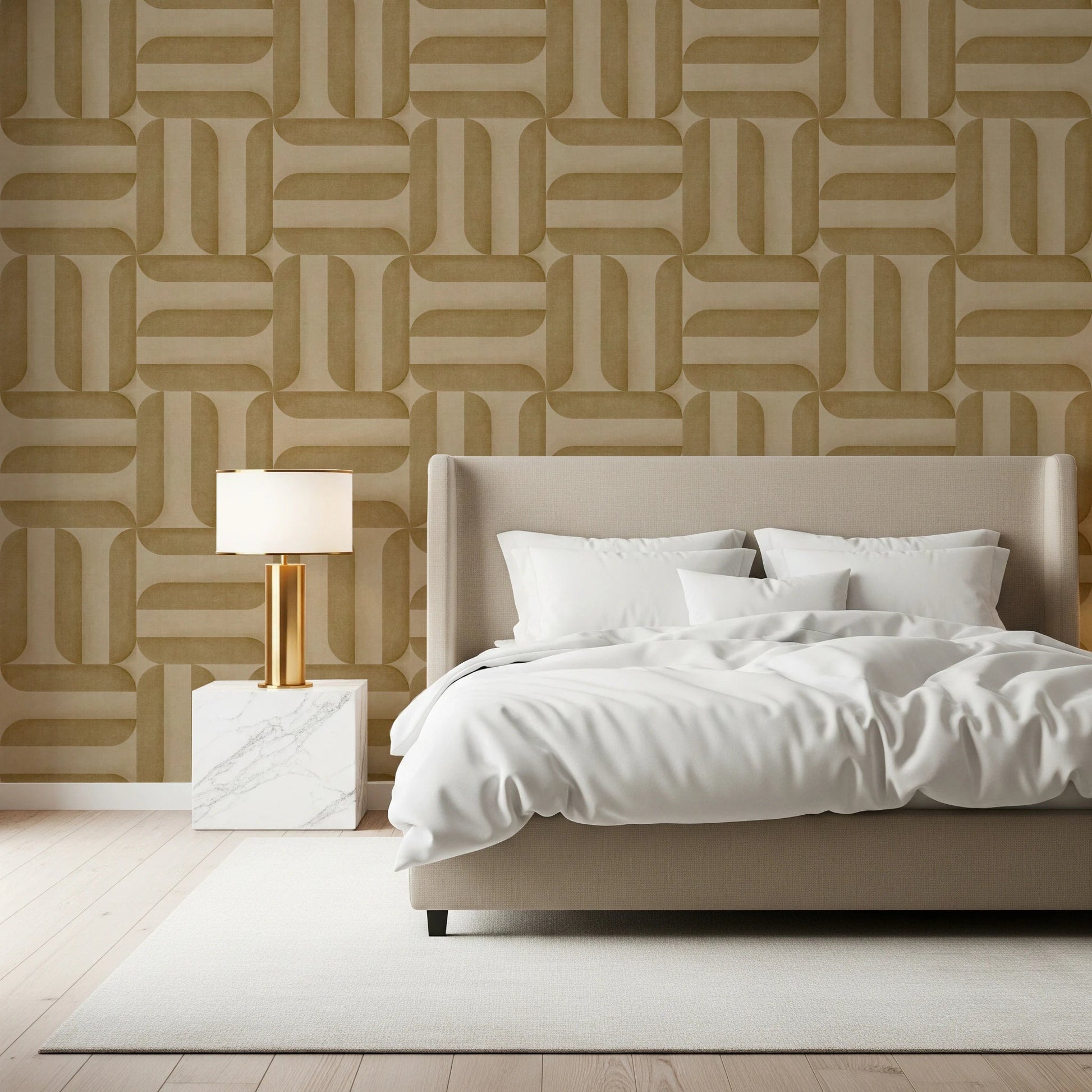 Modern Textured Signs Camel Wallpaper⁠