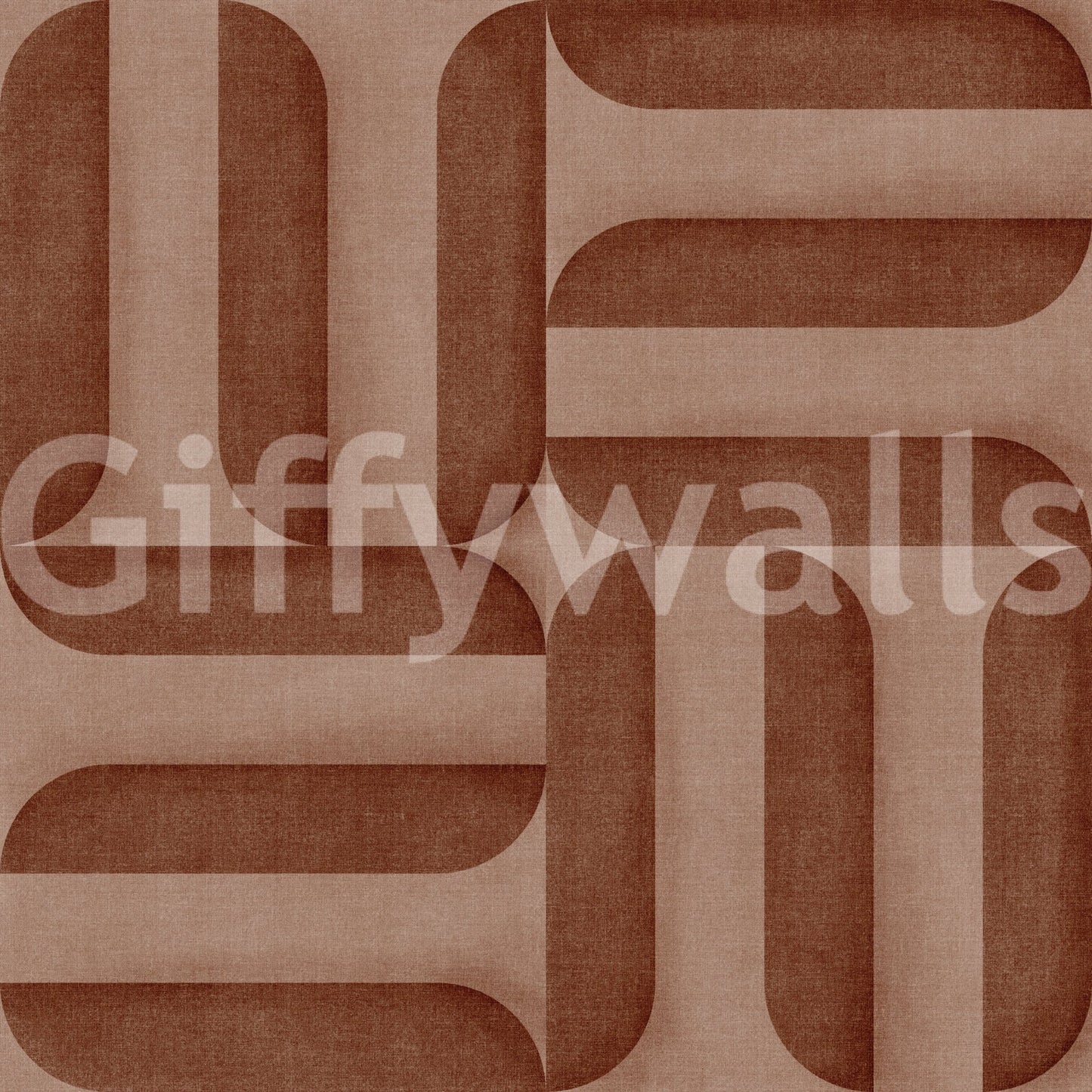 Modern Textured Signs Copper Wallpaper⁠