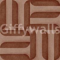 Modern Textured Signs Copper Wallpaper⁠