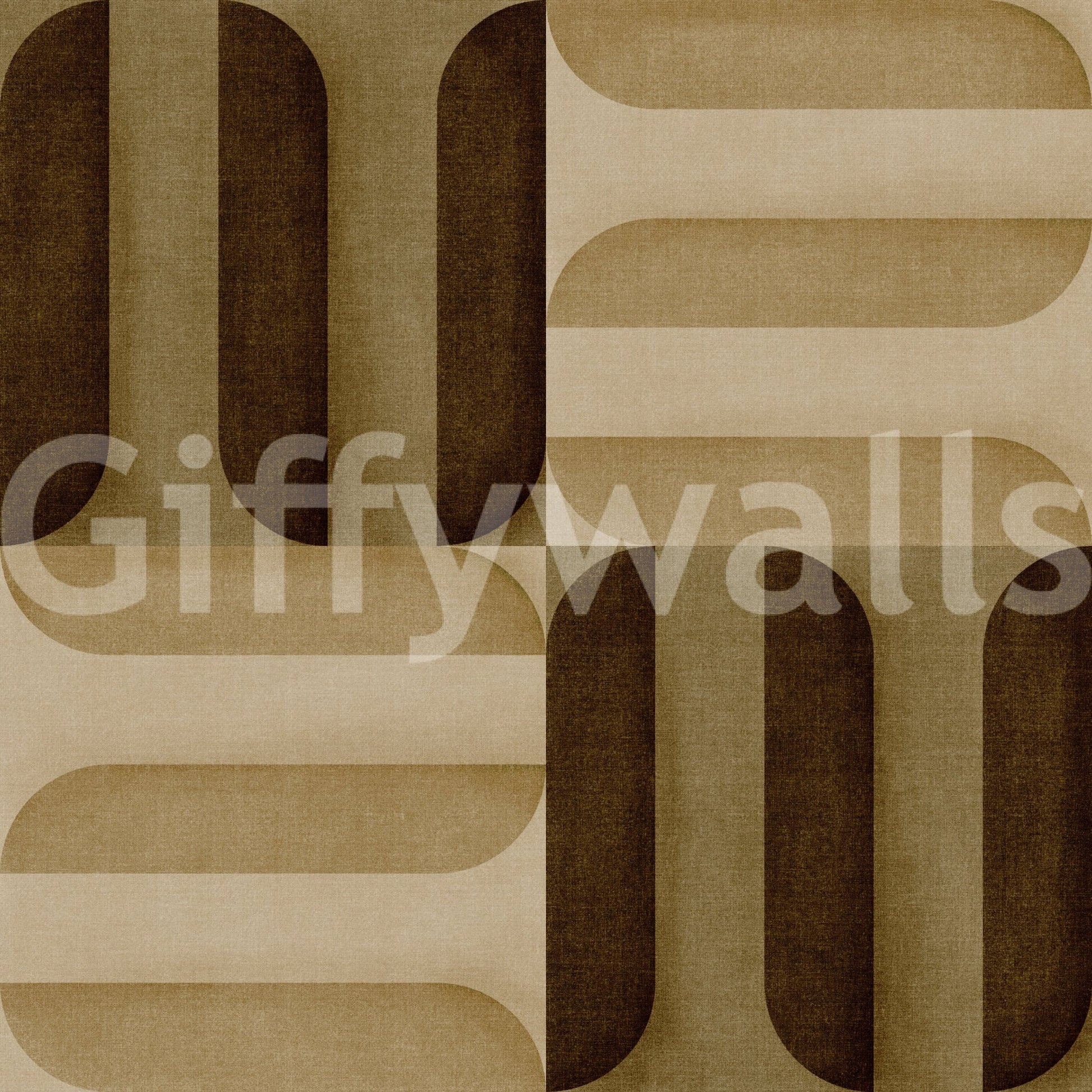 Modern Textured Signs Earthy Wallpaper⁠
