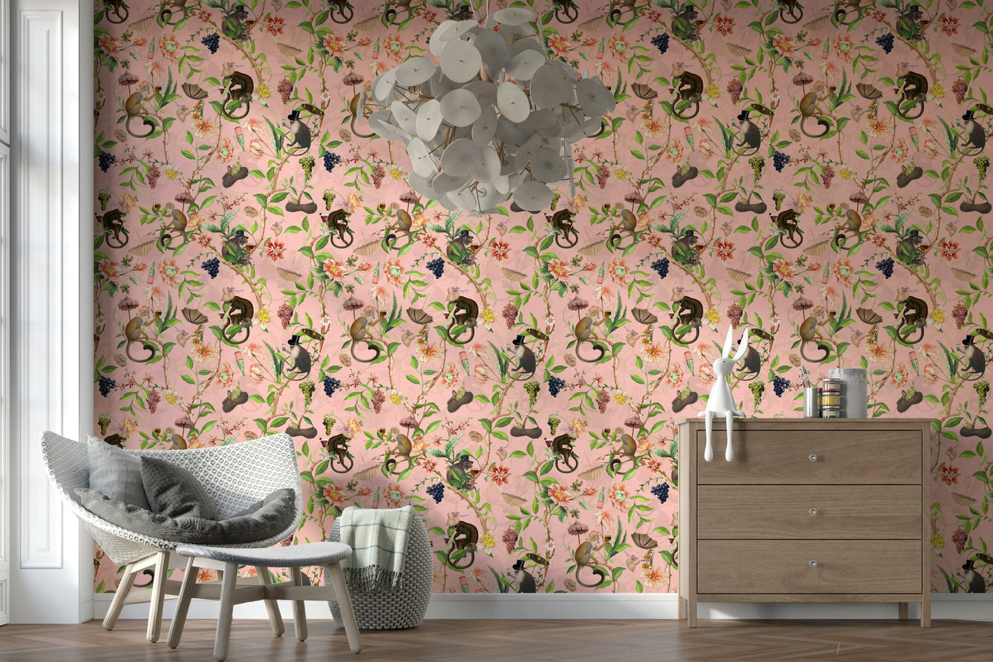 A Primate's Garden Party Wallpaper‚Å†