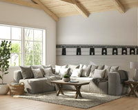 The bridge is the central focus of the image.

