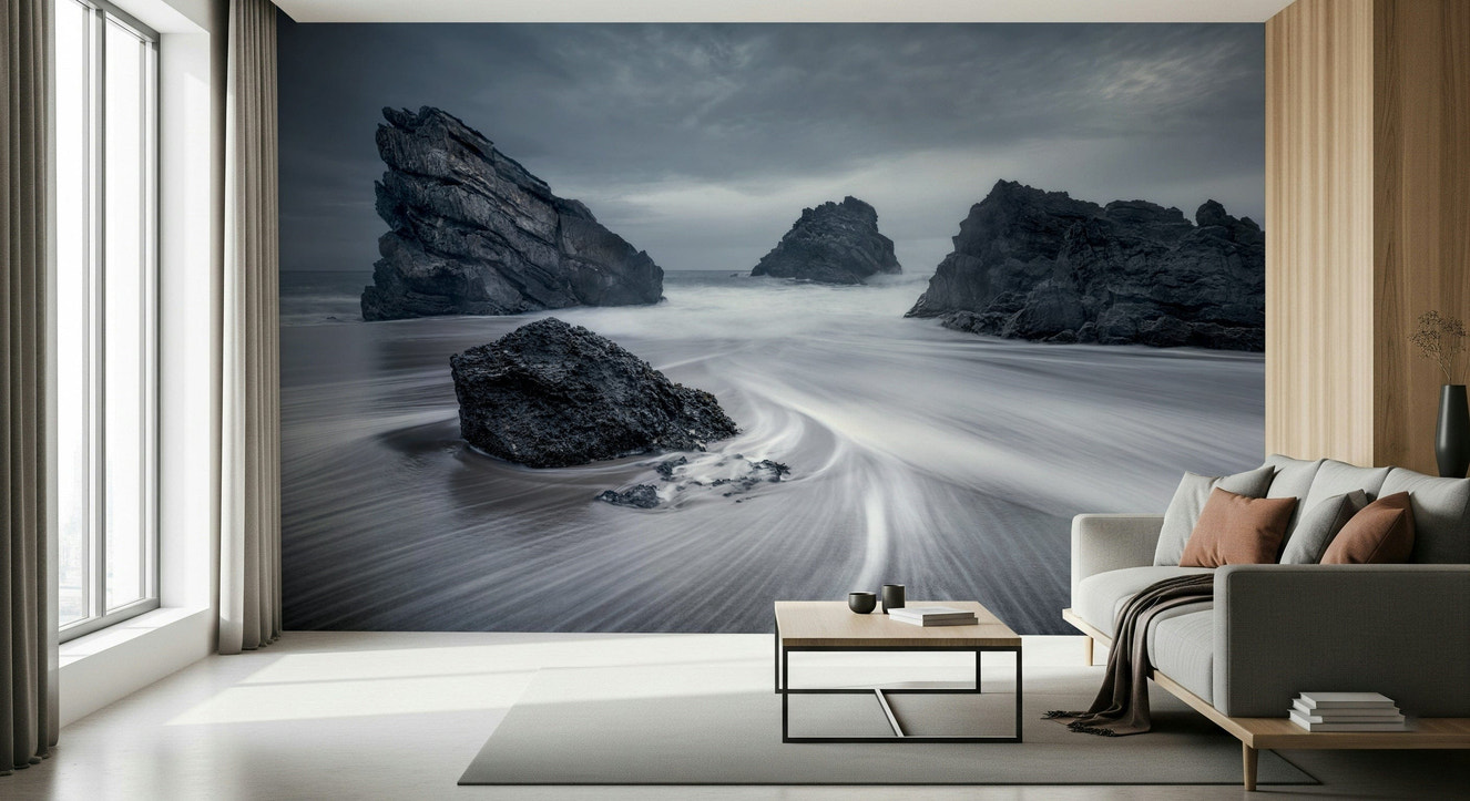 Coastal Monoliths Wall Mural -2467593