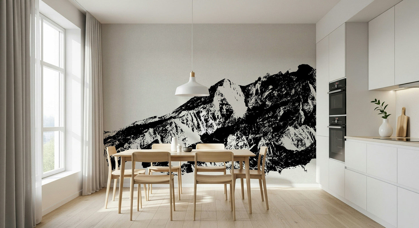 Monochrome Majesty Wall Mural -2594671