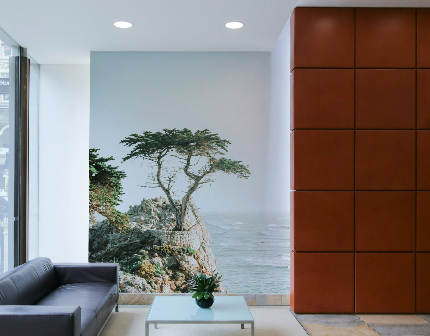 Monterey wall mural for coastal-inspired rooms

