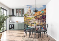 Montmartre Melody Wall Mural