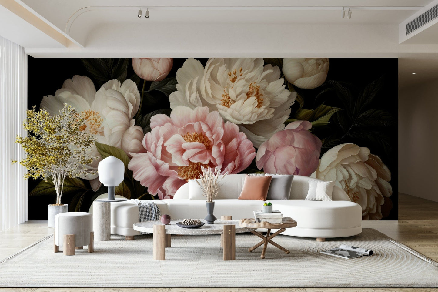 The mood is peaceful and serene.

