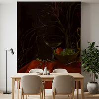 Moody Vintage Baroque Still Life Art Wall Mural