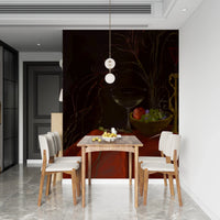 Moody Vintage Baroque Still Life Art Wall Mural