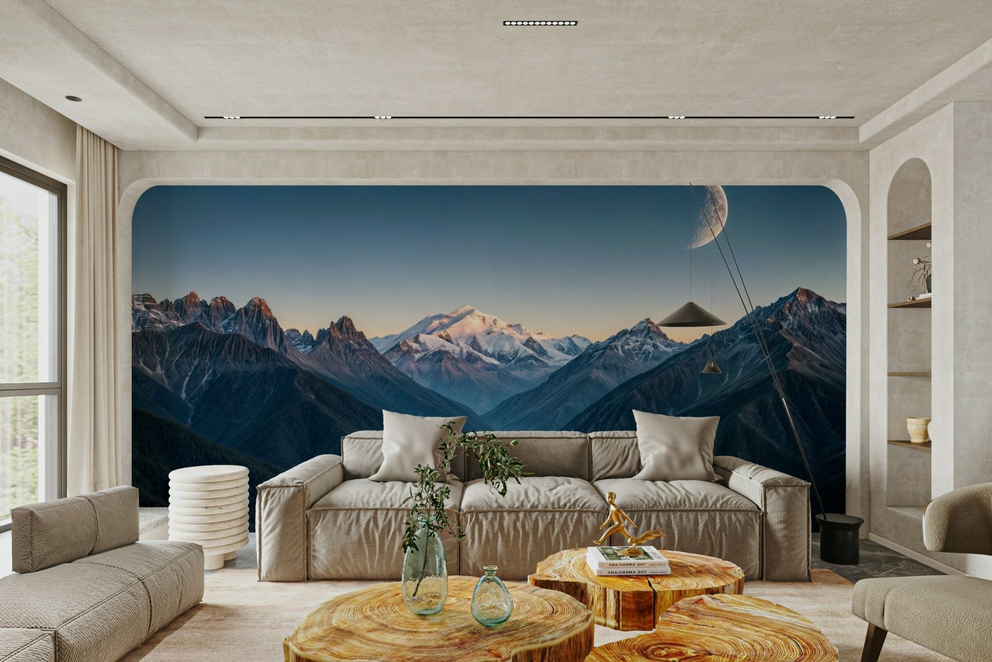 The style is artistic and natural.

