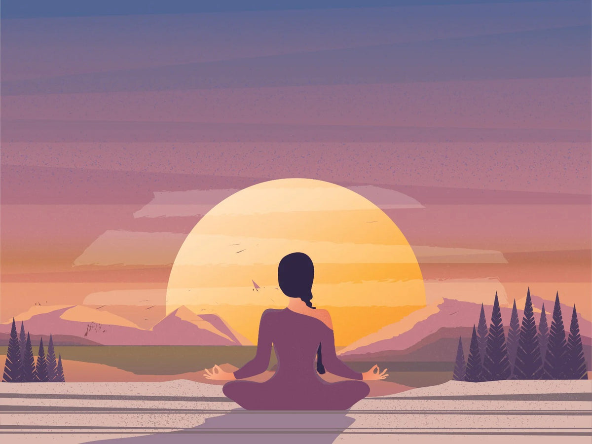 MEDITAZIONE MOTORE SUN Wallpaper Mural in your room — zoomed