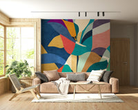 Mosaic Flora Wall Mural