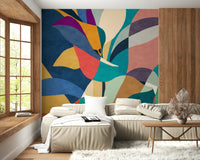 Mosaic Flora Wall Mural