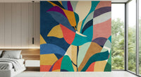 Mosaic Flora Wall Mural