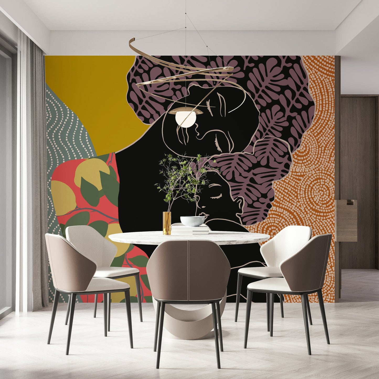 Mother's Embrace Wall Mural