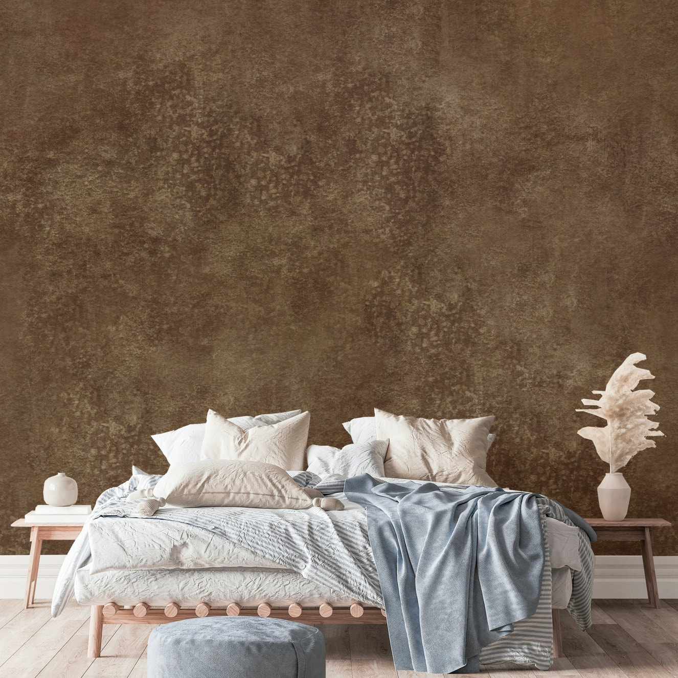 Mottled Mood - Mink Wall Mural