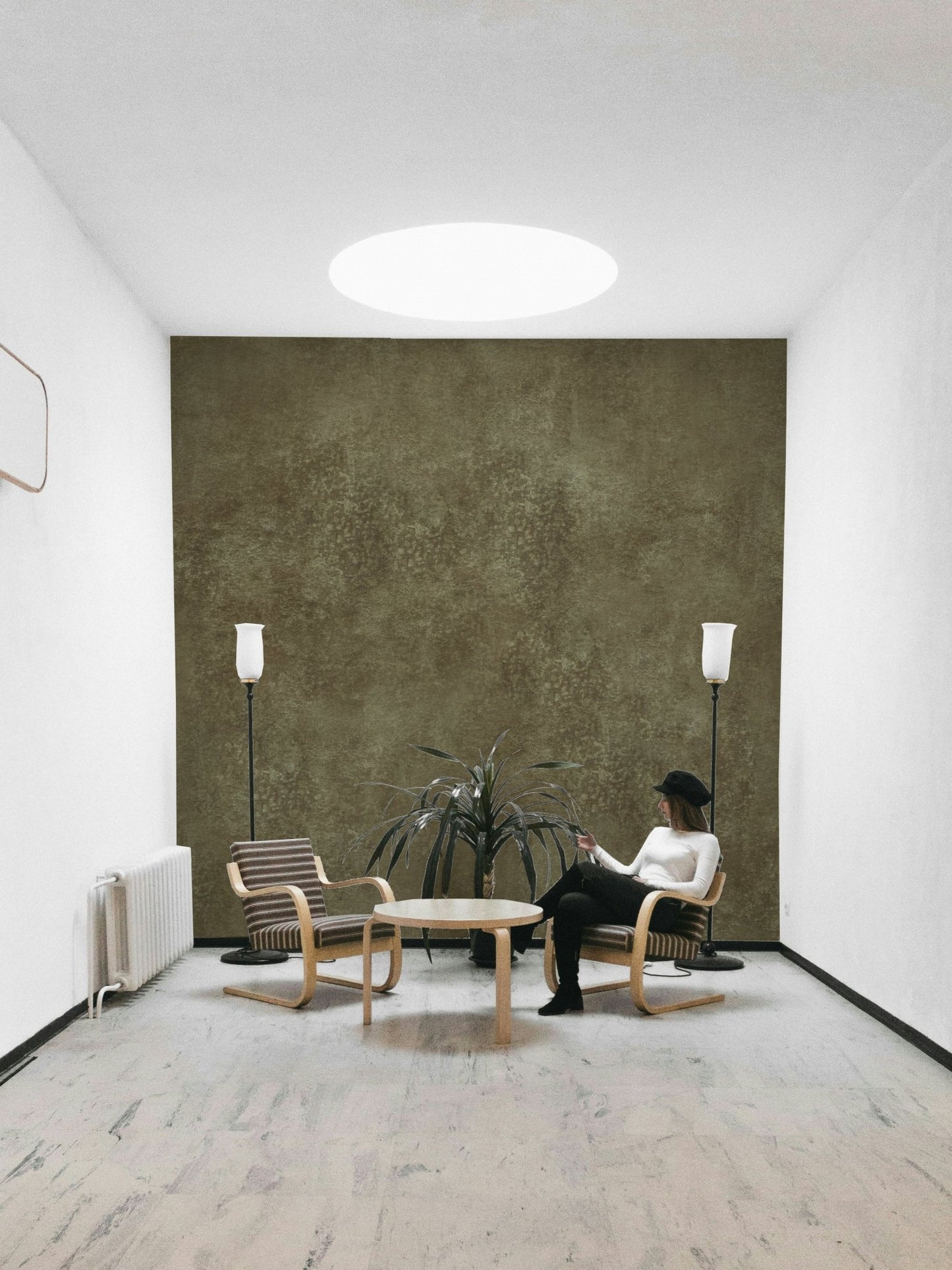 Textured brown wallpaper for walls
