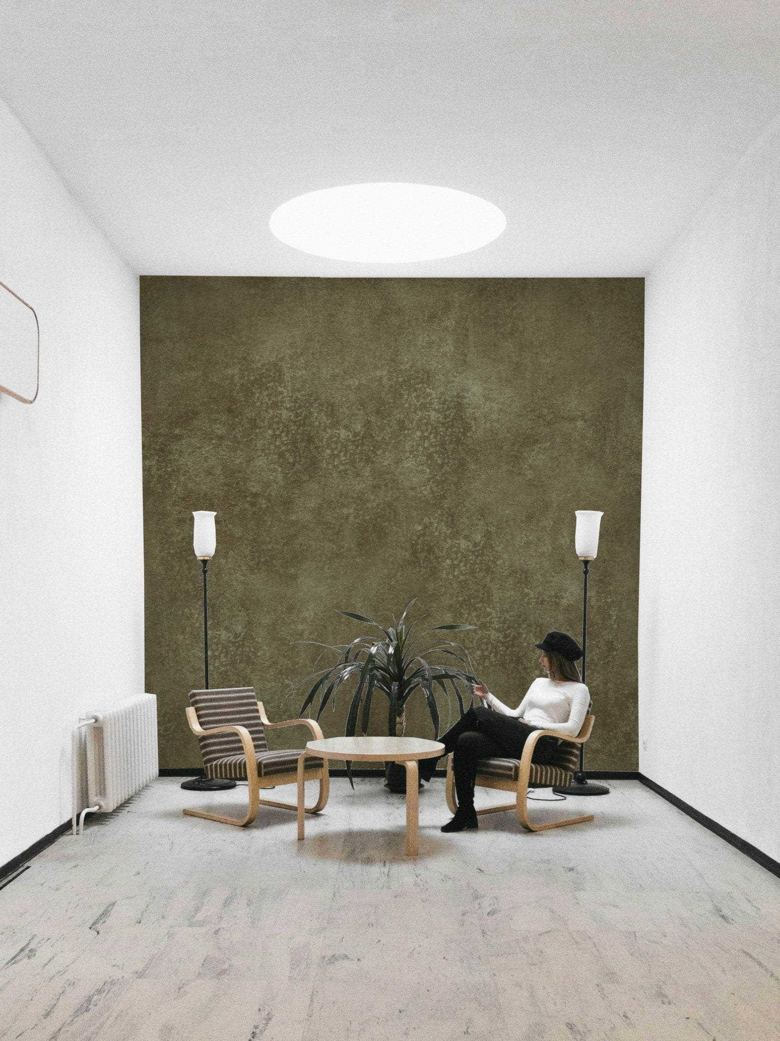 Textured brown wallpaper for walls
