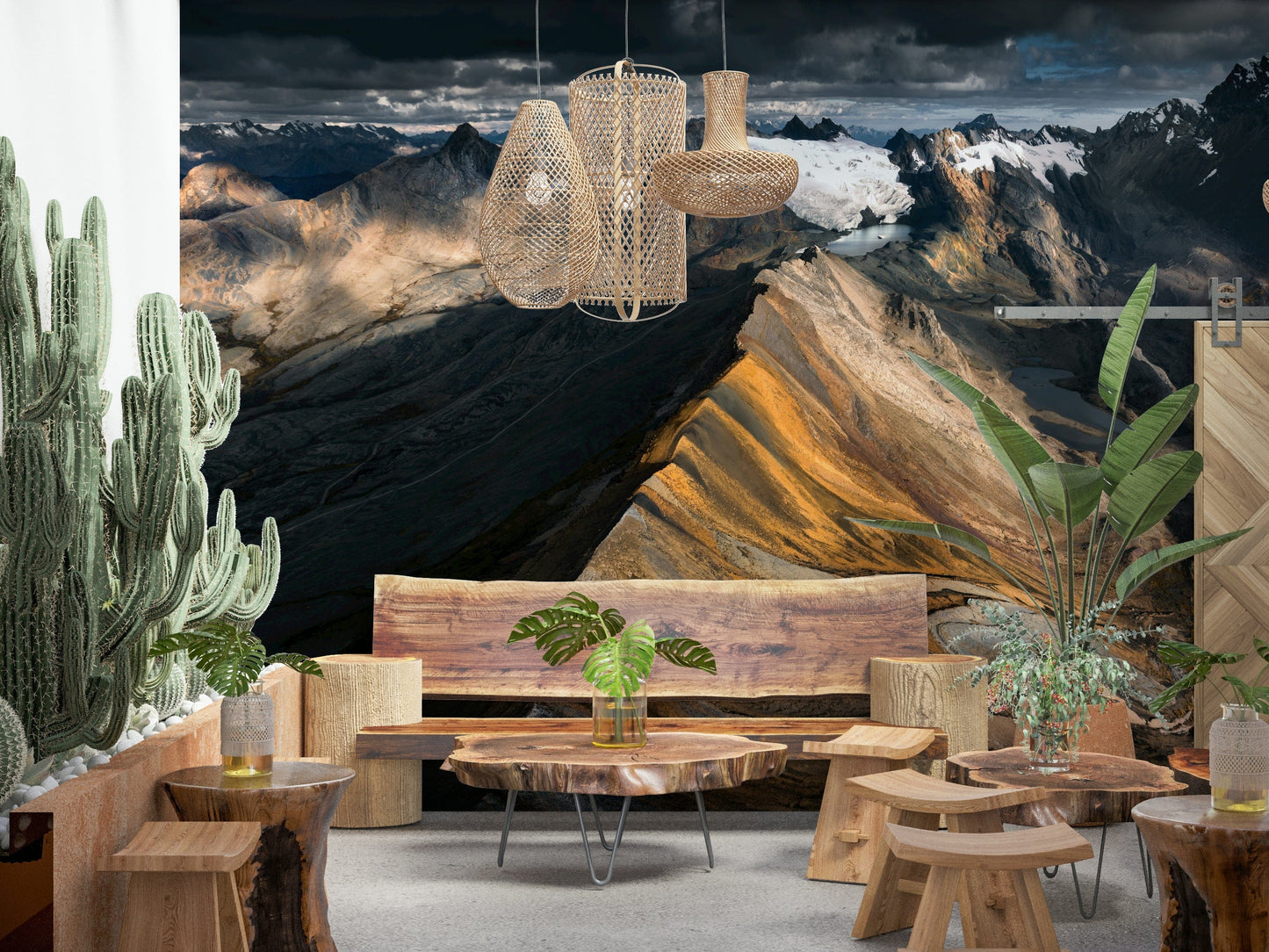 Mountain Ridge Vista Wall Mural -2332123