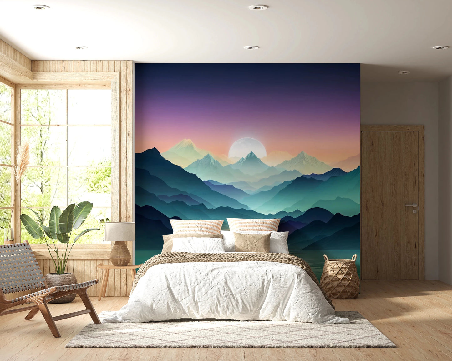 Mountain Serenity Wall Mural