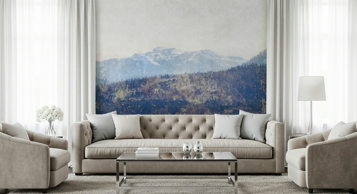 Mountain Vista Texture Wall Mural -2671432