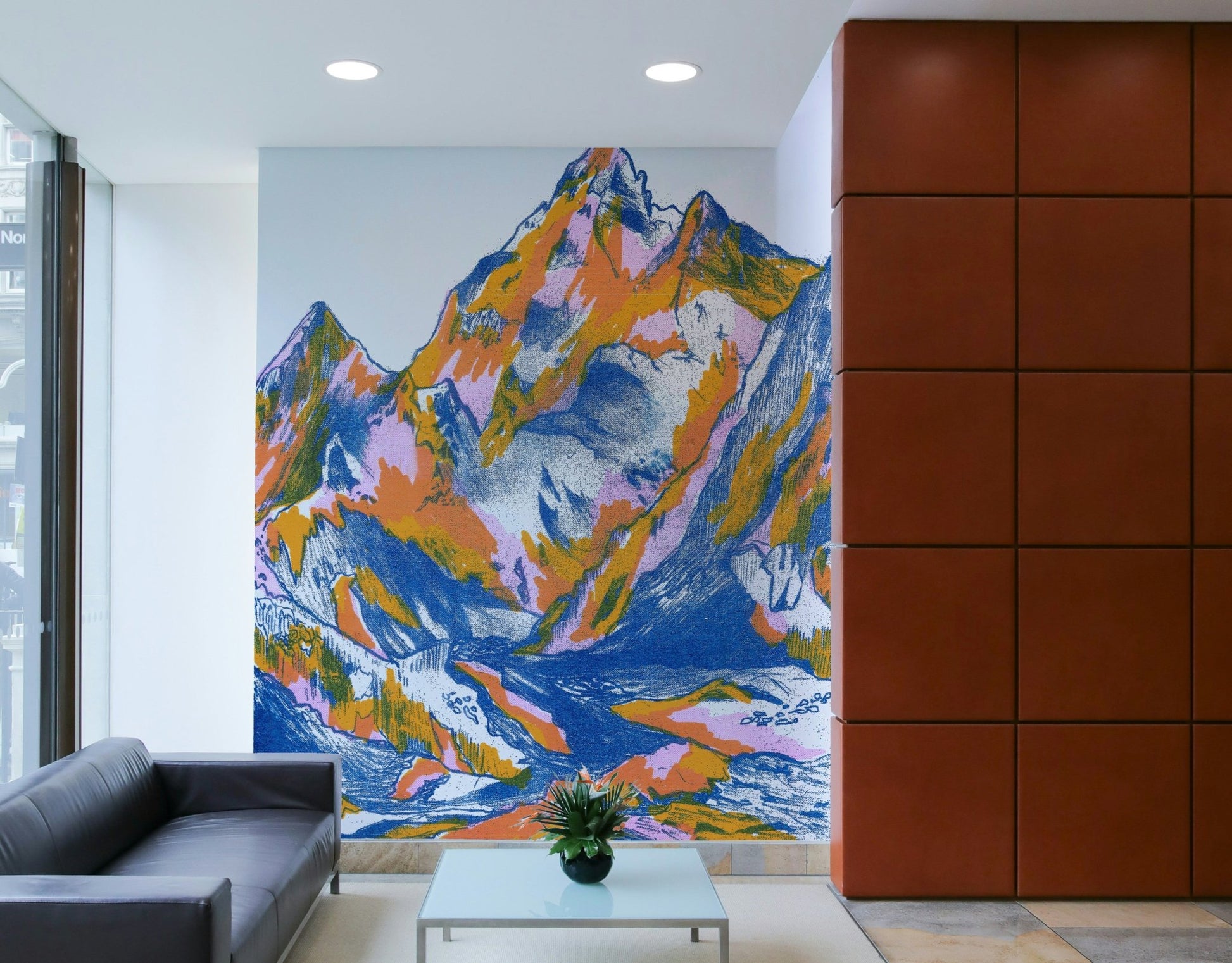 Dramatic landscapes with valleys and ridges.
