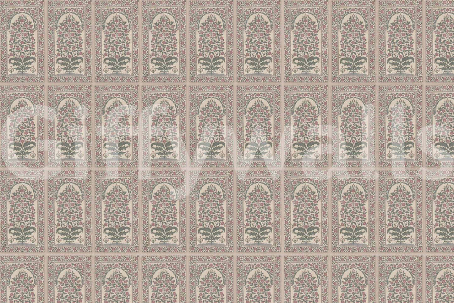 Artistic archway wall covering for entryway decor